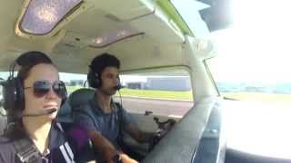 preview picture of video 'EJ Jundiaí - Cessna 152 - Felipe Carvalho - Decolagem PS7'