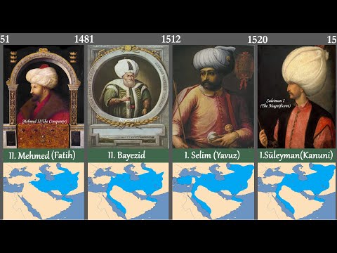 Osmanlı Padişahları listesi || List of sultans of the Ottoman Empire || Timeline