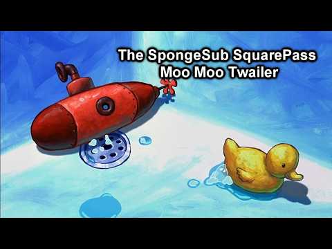 YTP Short -The SpongeSub SquarePass Moo Moo Twailer