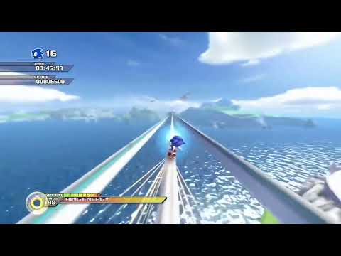 Sonic unleashed Xbox 360 windmill isle act 2 speedrun
