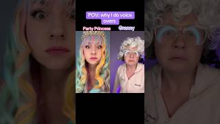 POV: Why I do voice overs (new flame chris brown) #newflame #granny #shorts