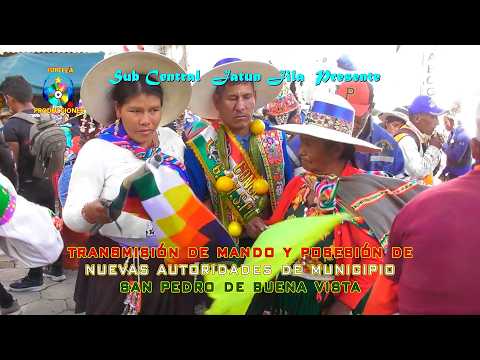 JATUN JILA PRESENTE EN LA POSESION DE G.A.M.  SAN PEDRO DE BUENA VISTA 2026