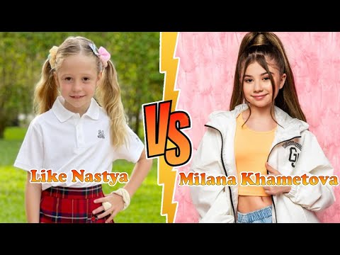 Milana Khametova VS Like Nastya Transformation ???? New Stars From Baby To 2023