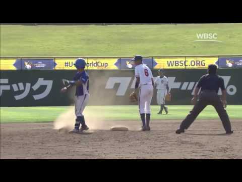 Highlights: Chinese Taipei v Korea - WBSC U-15 Baseball World Cup 2016