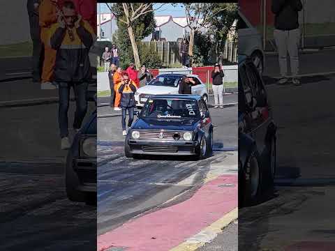 Golf Mk1 VR6 #dragracing #cars #video #shorts #reels #racing #clips #shortsfeed #highlights #vw #fyp