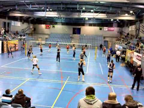 2013.01.12 Eliteski AZS UEK Kraków - AGH Galeco Wisła Kraków 2:3 (I Liga Siatkówki Kobiet) 1/17