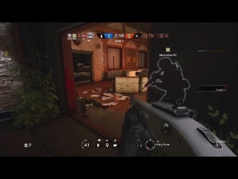 Rainbow 6 siege reuploaded quad feed with hilarous reaction