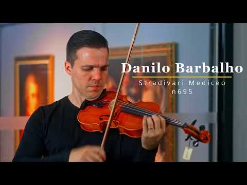 Vídeo de Violino Luthier Danilo Barbalho 2025 Stradivari Mediceo n695