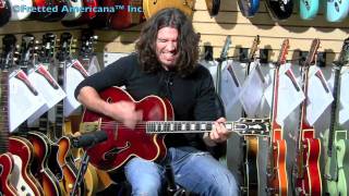 Video thumbnail for ACOUSTIC BREAK WITH PHIL X! 1958 L-5C "Special"  George Gobel Prototype 01171 by frettedamericana
