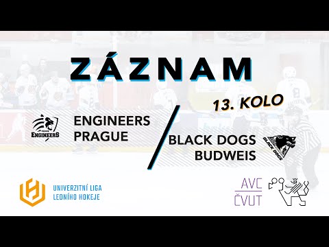 Engineers vs. Black Dogs Budweis | záznam | ULLH 13. kolo