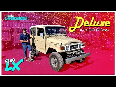 As fancy as a 40 Series gets, the FJ40 LX - Mr Landcruiser
