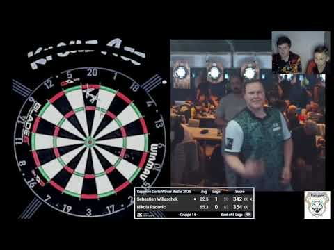 Sebastian Willaschek vs Nikola Radovic | Sapphiredarts Winter Battle 2025 | Full Match #darts #3dart