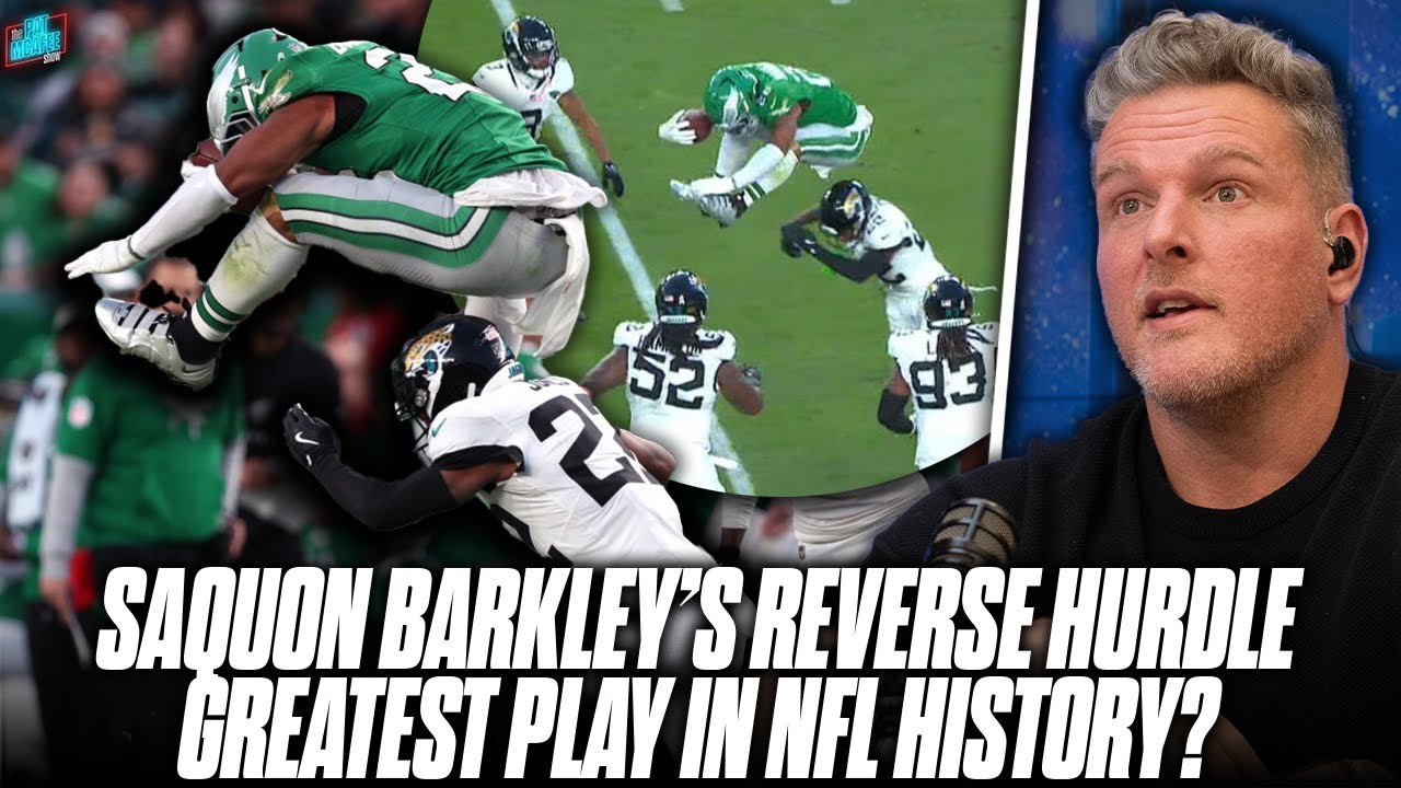 Saquon Barkley Might Have Just Made The Coolest Move In NFL History... | Pat McAfee Show
