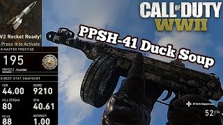 Call of Duty: WW2 | PPSH-41- Duck Soup | 2nd V2 Rocket Missile | Capture The Flag