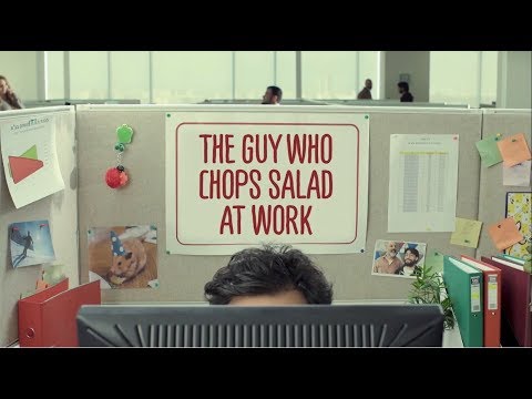 ⁣The Guy Who Chops Salad At Work