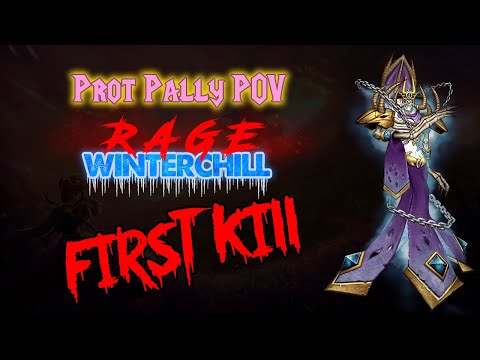 Rage Winterchill Prot Paladin MT POV First Kill - TBC Classic