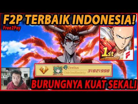 🔥🔥F2P TERBAIK INDONESIA [ZEELIUS SHOWCASE SETELAH SERVER MERGER] - ONE PUNCH MAN:The Strongest