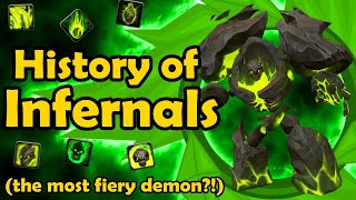 History of the Warlock Infernal (Vanilla WoW to BFA)