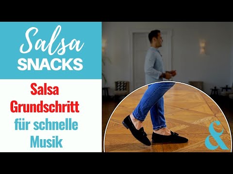 Salsa Grundschritt für schnelle Musik