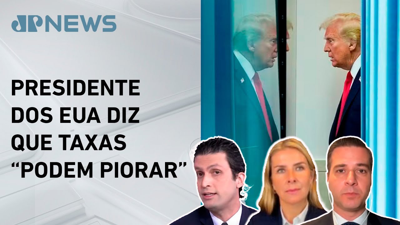 Trump diz que consequências provocada pelas tarifas “valerá a pena”; Ghani, Deysi e Beraldo analisam