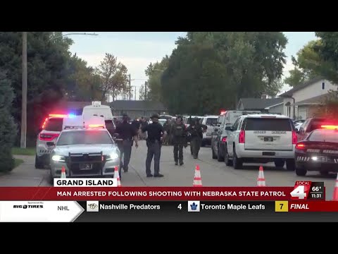 Grand Island man in custody after exchanging gunfire with Nebraska State Patrol