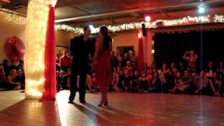 Michael Nadtochi and Angeles Chanaha Argentine Tango Performance at All Night Milonga