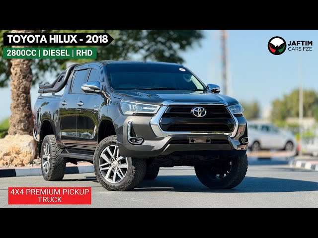 Toyota Hilux GLX PUSH START | DIGITAL AIR CONDITIONER | POWER SEATS | AT | 2.8L DIESEL | RHD video