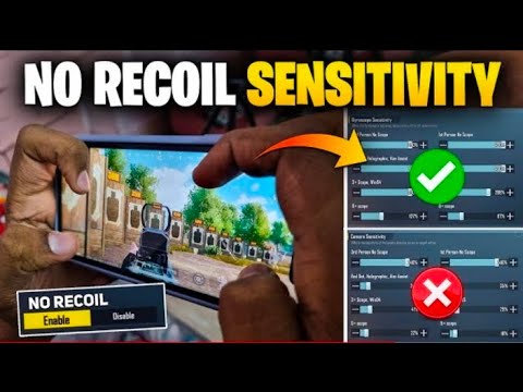 SENSITIVE SETTING FOR GYRO & NON GYRO PLAYERS/BGMI & PUBG BEST SENSITIVITY SETTINGS 💘