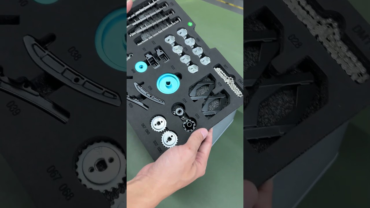 V8 Engine Metal Assembly DIY Model Kit