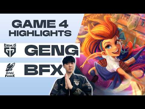 GEN.G vs BFX Game 4 | Chovy Zoe + Ruler Jinx ABSOLUTE DEMONS | LCK Cup 2026 Playoffs UB R3