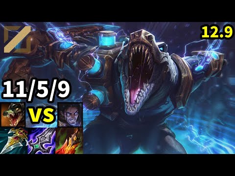 Renekton Mid vs Sylas - KR Challenger | Patch 12.9