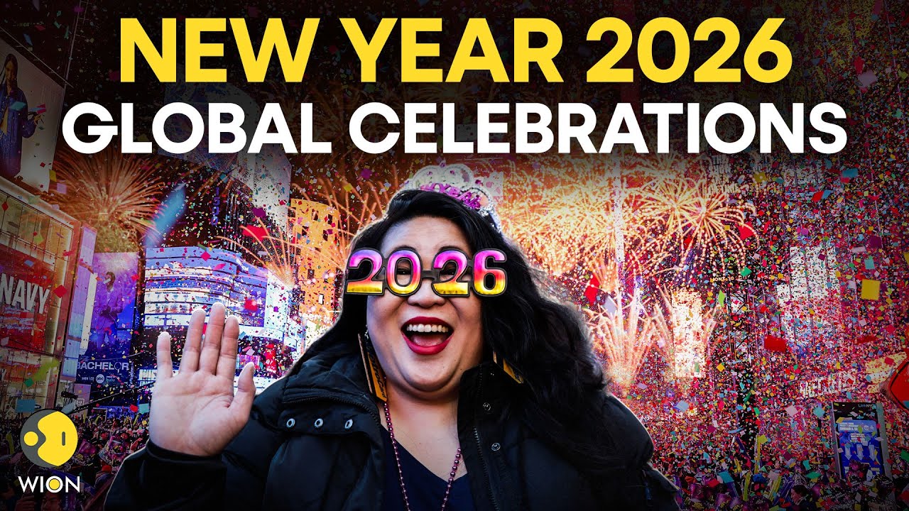 New Year 2026 LIVE: Celebrations Across New Zealand, Australia, South Korea, Hong Kong & China |WION