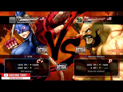 "Best Bout Replays" USF4 - GalvaNuckleDood vs Glifious  (1080p HD 60fps)