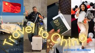 TRAVEL TO CHINA WITH ME #GraceMondlana #chinatravel