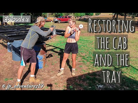 Ex-Army Unimog Conversion into DIY EXPEDITION VEHICLE (Eps. 2) - Spray Time!