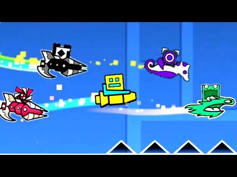 GEOMETRY DASH RACE MODE (Multiplayer)