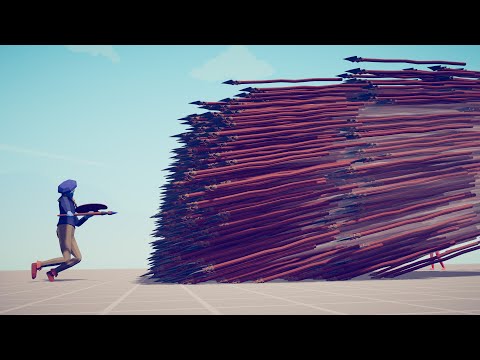 PAINTER DODGING EVERY GOD - Totally Accurate Battle Simulator