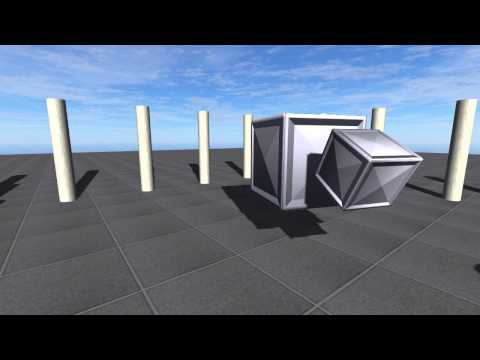 C++ DirectX 11 3D Engine Demo #8 (Shadow Mapping)