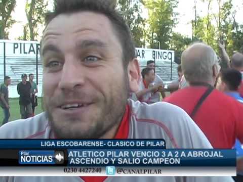 ATLETICO PILAR ASCENDIO Y SALIO CAMPEON