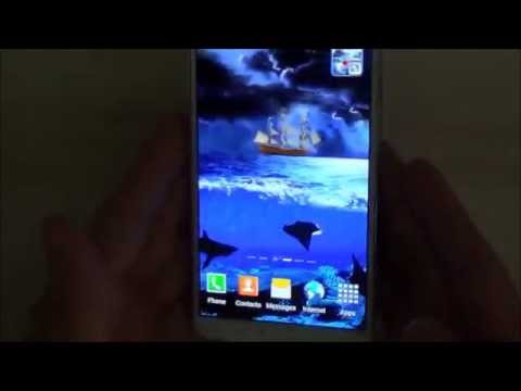 Storm live wallpaper Video