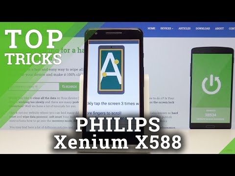 How to Enable Secret Options in Philips Xenium X588 - Top Tricks / Best Features