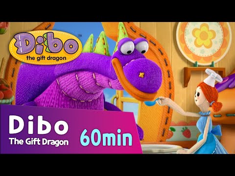[Dibo The Gift Dragon] Funny episode 25 | 60min Play | Stone SoupㅣOCON