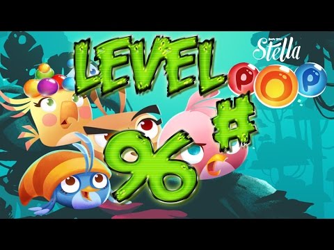 Let's Play Angry Birds Pop - Level 96 Walkthrough