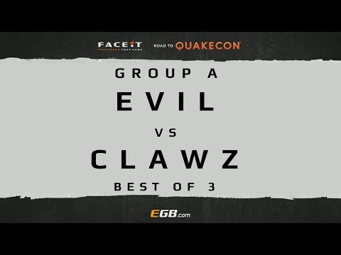 EVIL vs Clawz - GROUP A (Road to Quakecon 2015)