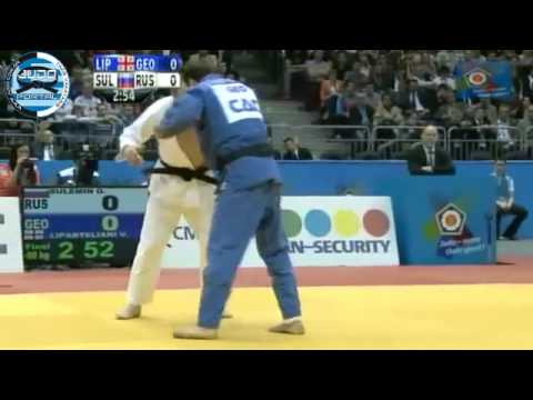 European Judo Championship Chelyabinsk 2012 Final -90kg SULEMIN (RUS)-LIPARTELIANI (GEO)