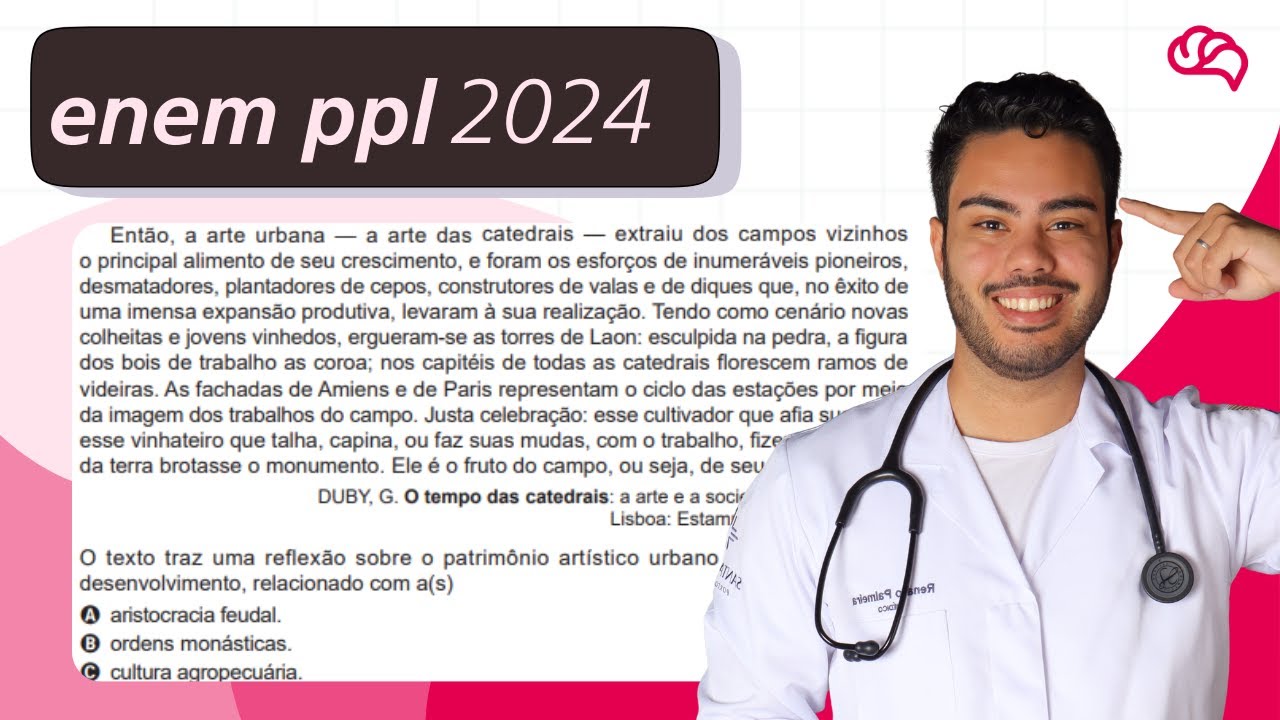 Resolução em Vídeo — Questão 47 ENEM 2024 PPL