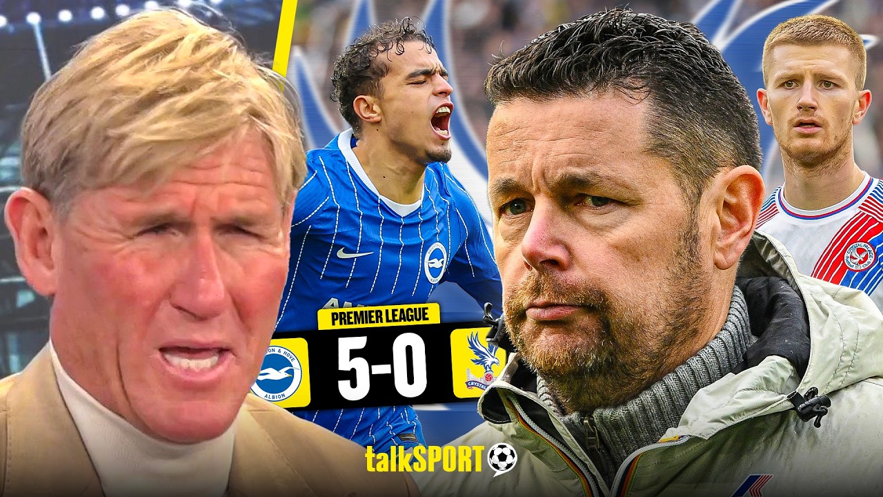 Simon Jordan REACTS to Brighton BATTERING Crystal Palace to leave Pierre Sage ON THE BRINK!