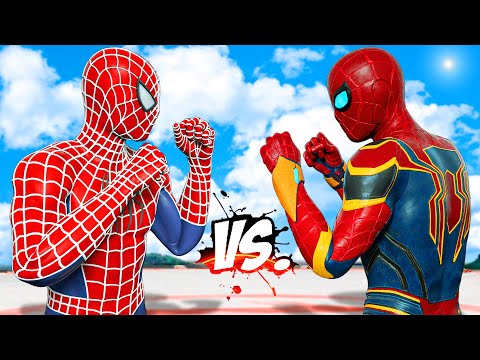 SPIDER-MAN VS IRON SPIDER - EPIC SUPERHEROES WAR