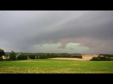 Shelfcloud na silné bouřce 29. 7. 2013 / Shelfcloud on a severe storm