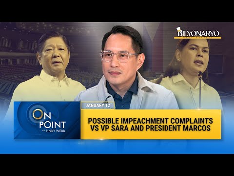 On Point: Possible impeachment complaints vs VP Sara and President Marcos | Rep. Zia Alonto Adiong